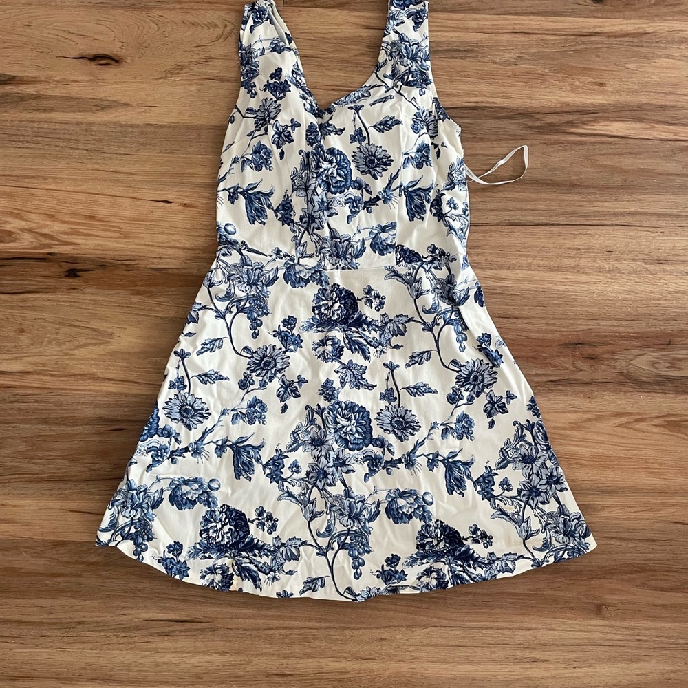 Altard state S Floral Blue and White Dress